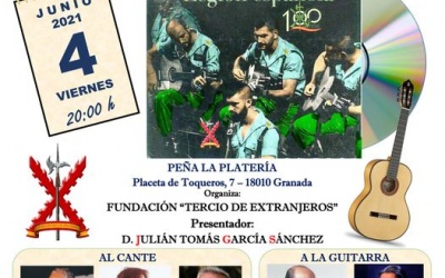 Presentación CD «Centenario Flamenco Legión Española»