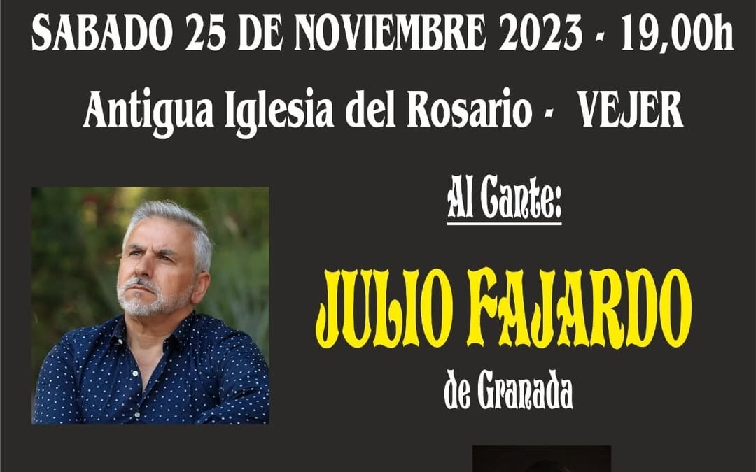 Recital flamenco en la Peña Cultural Flamenca de Aguilar de Vejer