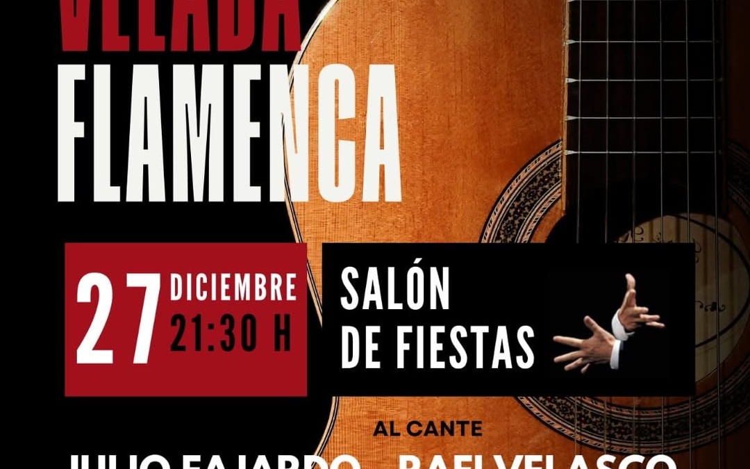 Velada flamenca en las Fiestas de Lentegi 2023