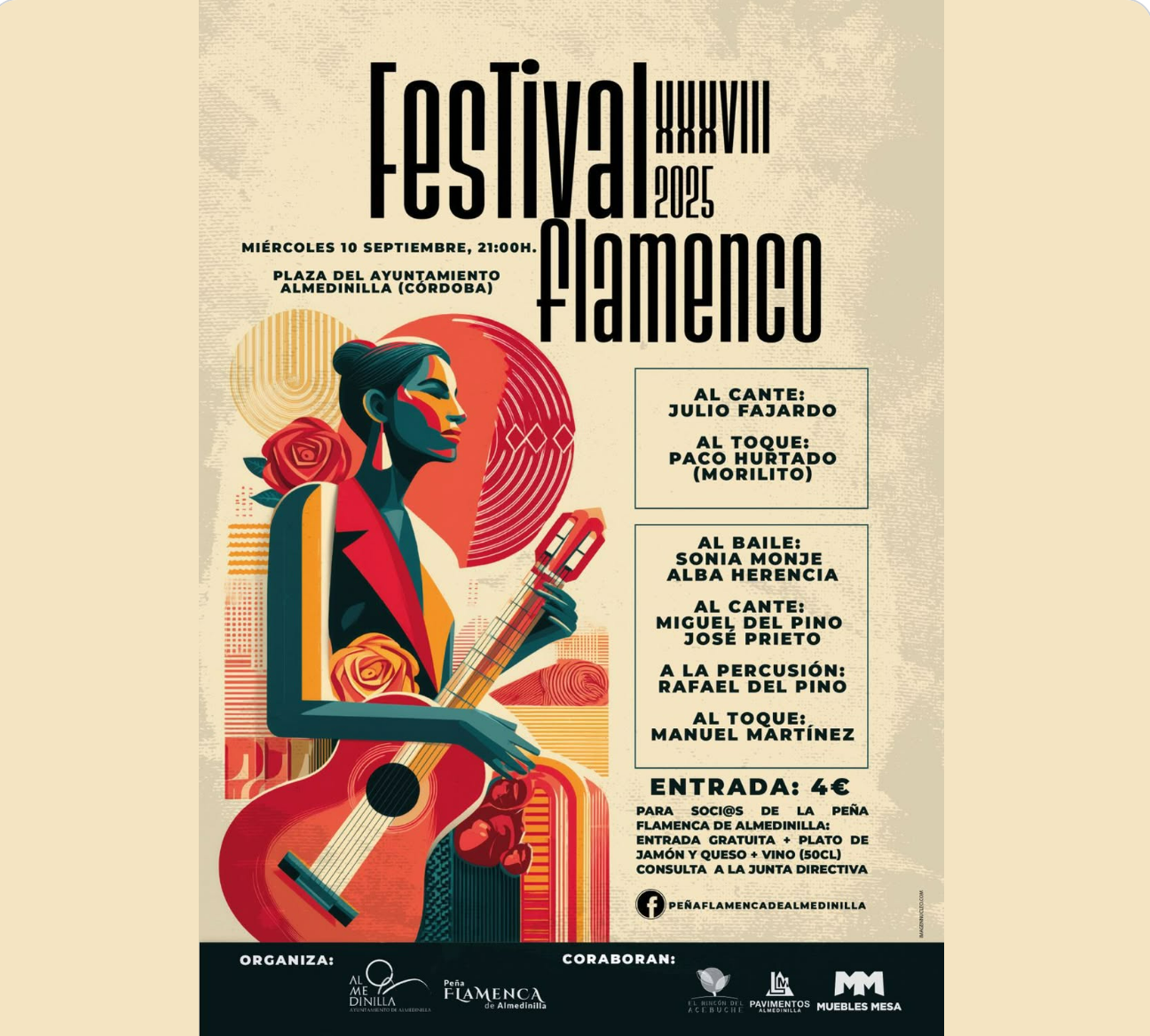 Cartel Festival Flamenco
