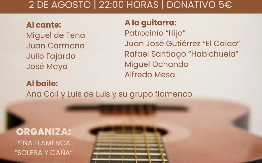 Festival Flamenco en el Anfiteatro Municipal Carlos Cano de Maracena