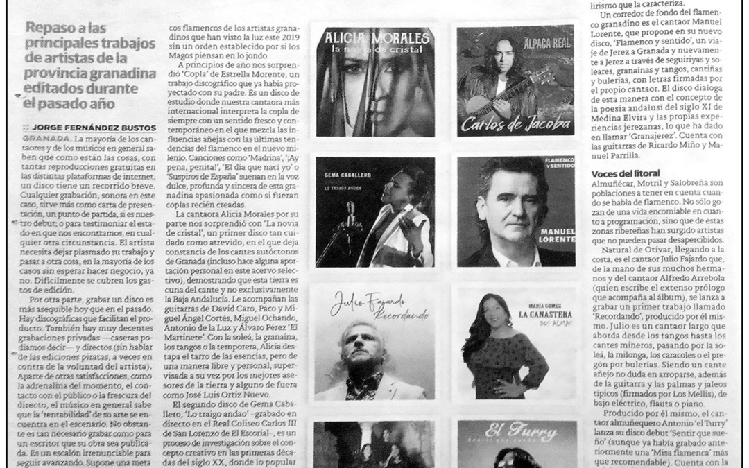 Los discos flamencos más destacados de 2019