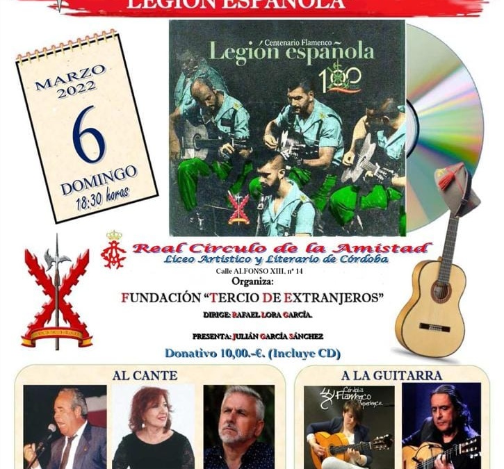 Presentación del CD Centenario de la Legión Española en Córdoba